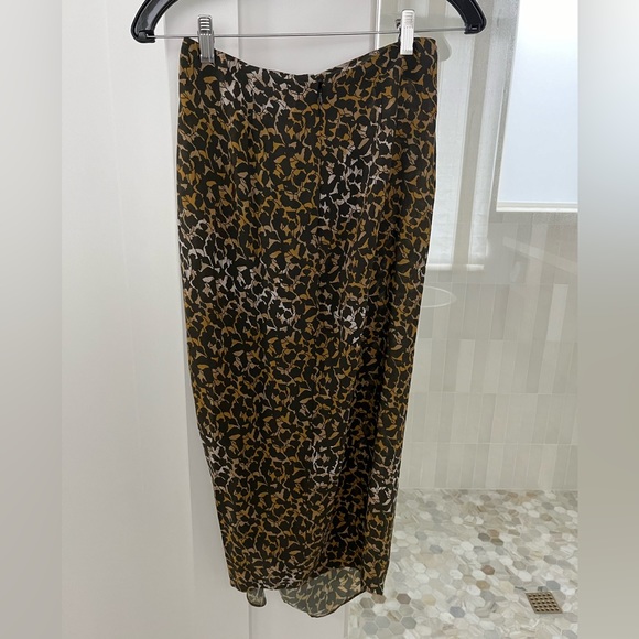 ISABEL MARANT ÉTOLE Azaria Floral Print Draped Skirt - Picture 6 of 9
